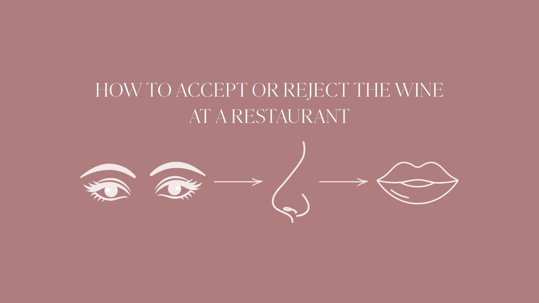 Server Asks You to Taste the Wine? Here's Your 3-Step Ritual.