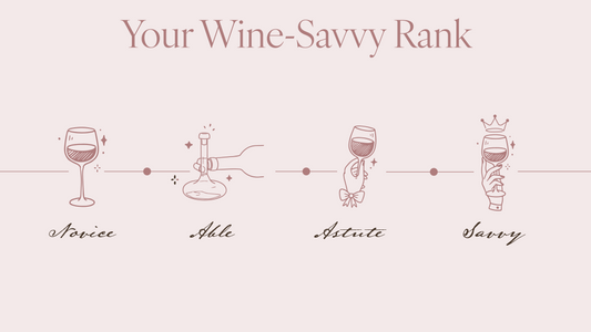 Your wine-savviness rank is in. Let the glow-up begin.