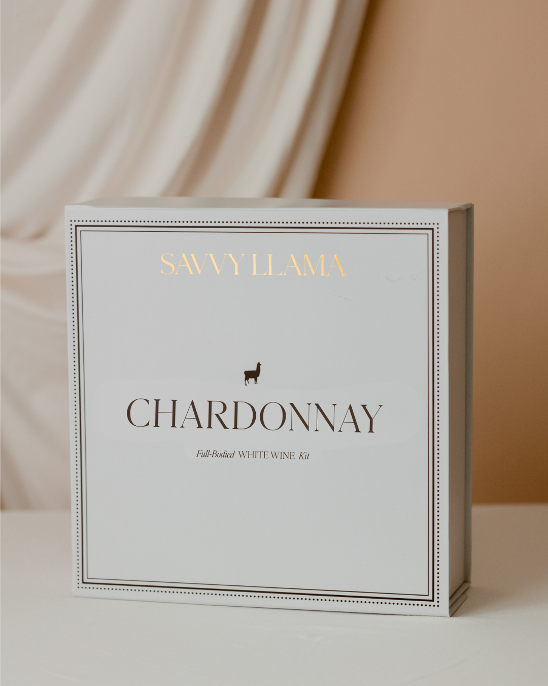 Full-bodied white wine education kit - featuring Chardonnay