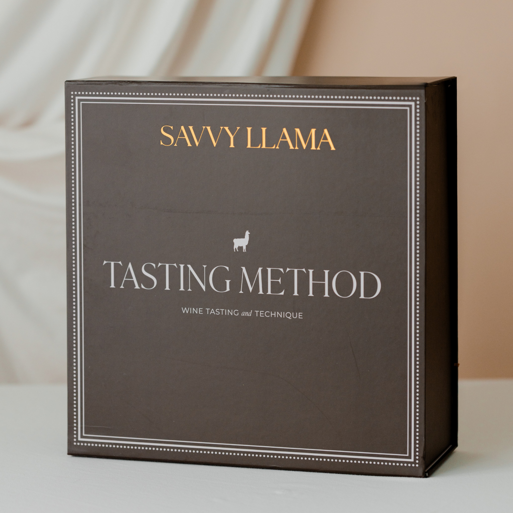 Wine tasting technique kit to learn a fun and friendly wine testing method to grow your palate.